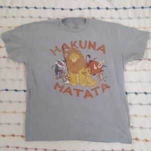 Disney HAKUNA MATATA T Shirt Lion King SZ XL